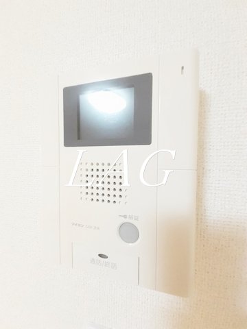 セキュリティ　モニター付きインターホンです。