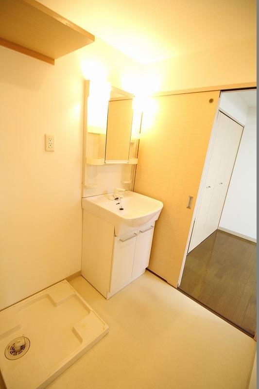 洗面設備　※写真他部屋参照