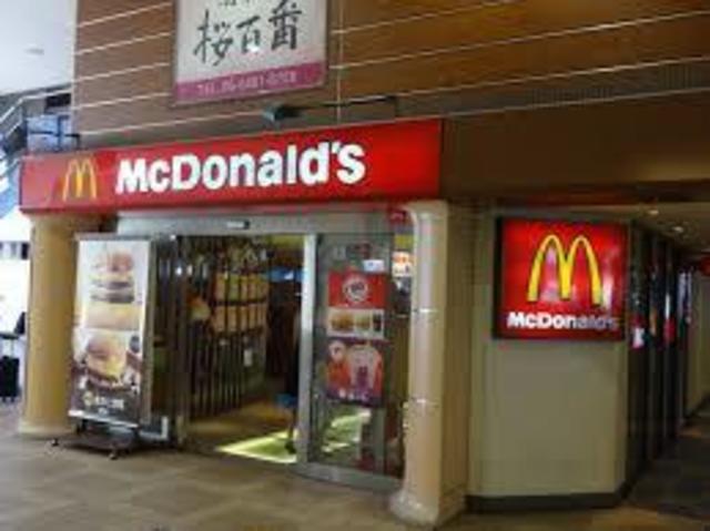 飲食店　マクドナルドJR野田駅前店（飲食店）まで958m
