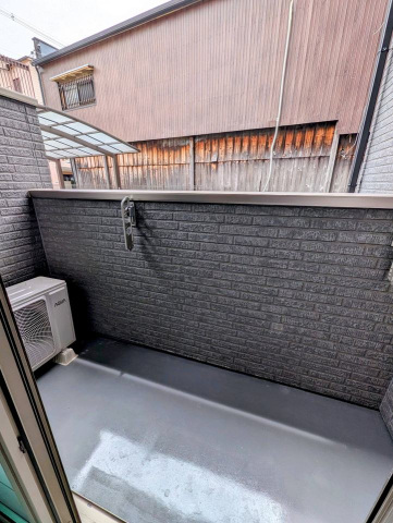 バルコニー　南向き