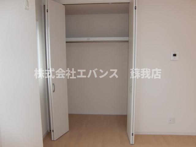 収納　収納のためのスペースです