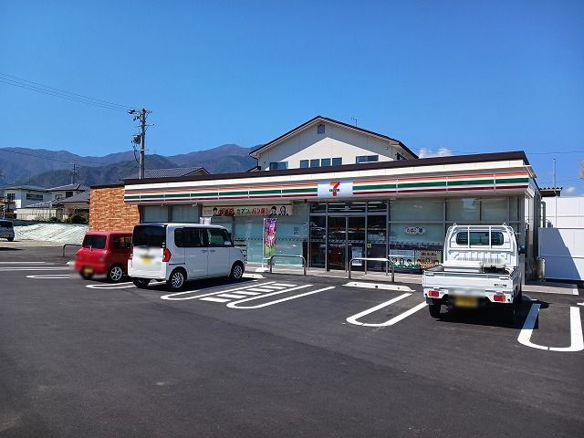 コンビニ　セブンイレブン　松本中波田店（コンビニ）まで600m