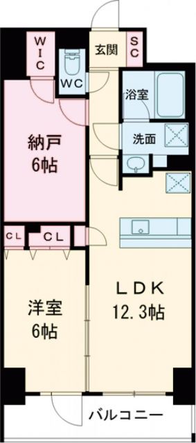 CLASSEUM高崎の間取り写真