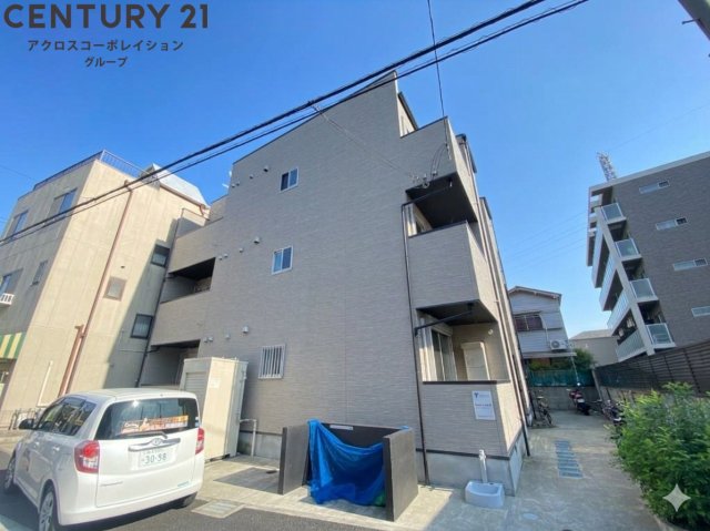 建物外観　オートロック、モニター付きインターホン完備☆