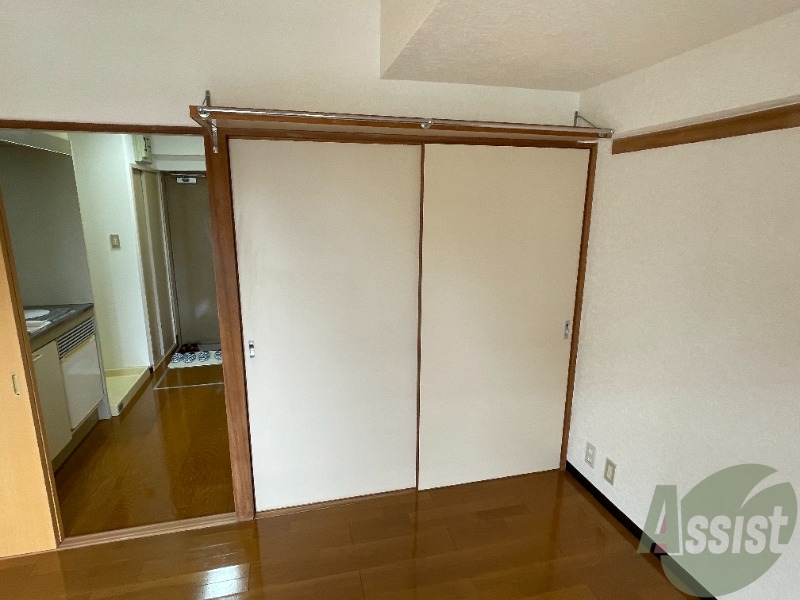 収納　６帖のお部屋にはこちらの収納がありますよー