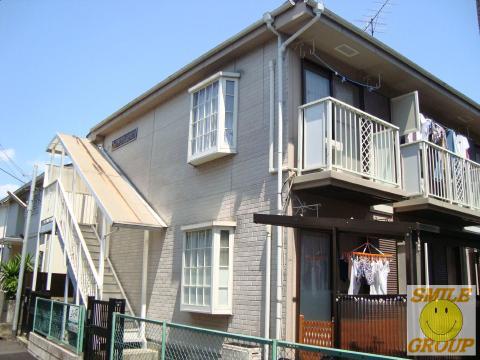 建物外観　住環境のよい真間におしゃれな建物が