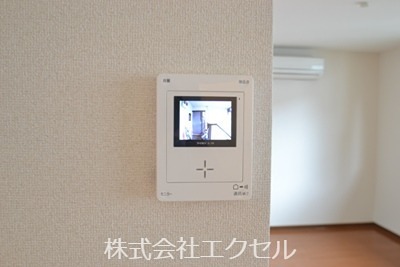 セキュリティ　来訪者の姿を確認できます。