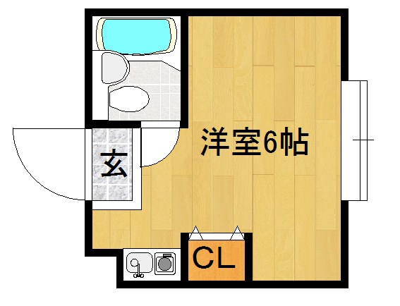 KYOTO　STUDENT　HOUSEの間取り