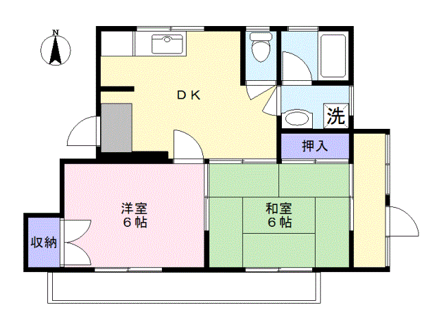 HBマンションの間取り