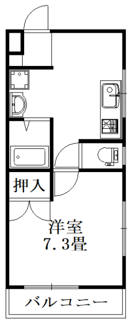 アベニューモリIIIの間取り