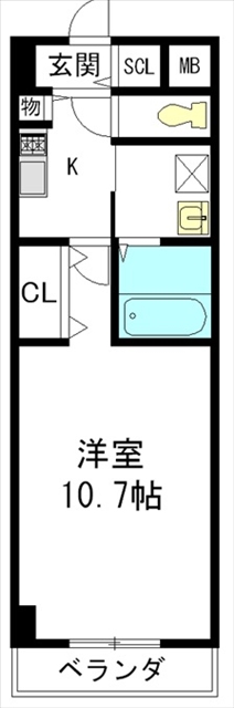 【久々利ハイツＡ棟・Ｂ棟の間取り】