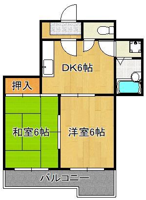 ヴィレッジ皆好園の間取り