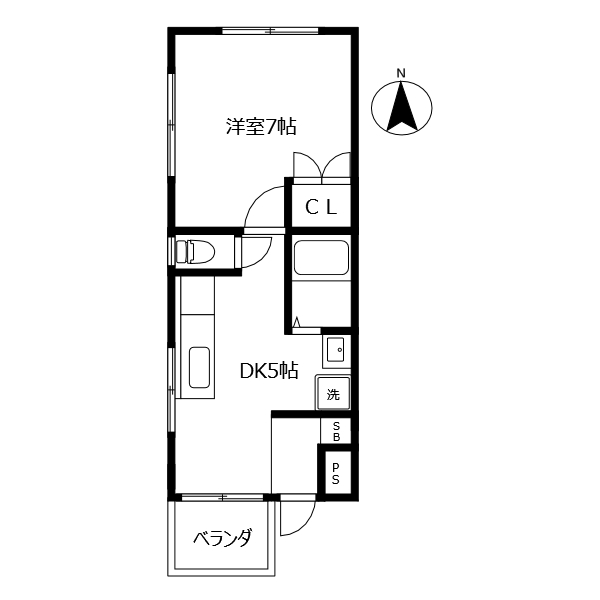 【アベニューモリSt.IIIの間取り】