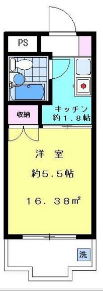 川崎市高津区諏訪のマンションの間取り