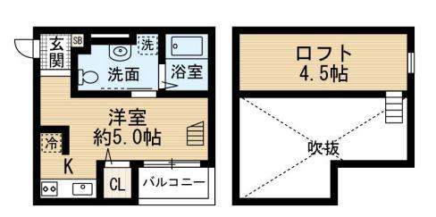 Ange神戸の間取り