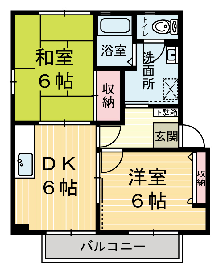 ラフォーレ・シャンポールCの間取り