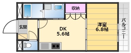 メゾン・サンフィットの間取り