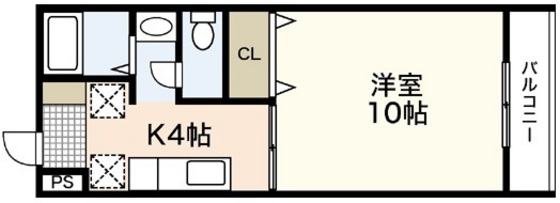 広島市安佐南区伴中央のマンションの間取り