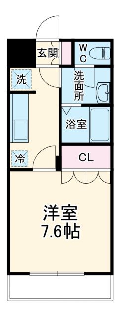 印西市大森のアパートの間取り