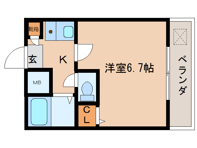 コーポユニオンハートの間取り