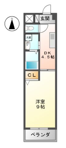 エクセルシオール栄の間取り