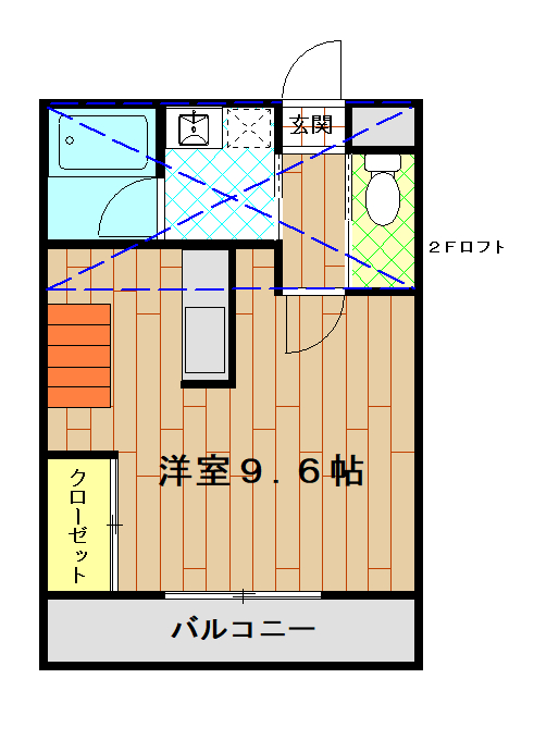 Ks city２の間取り