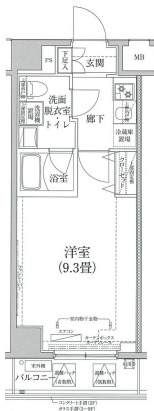 アイル　ヴァーチェ押上ノルドの間取り