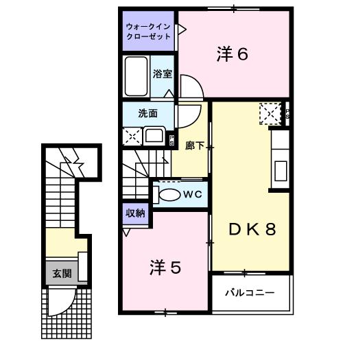 【サン・ドエルの間取り】