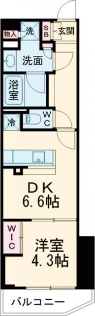 WORVE東京木場の間取り