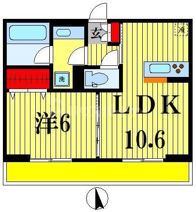 ボヌール殿内の間取り