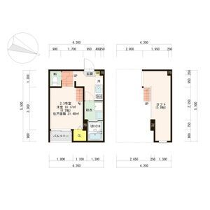 アゼリア八本松(八本松一丁目(3)D)の間取り