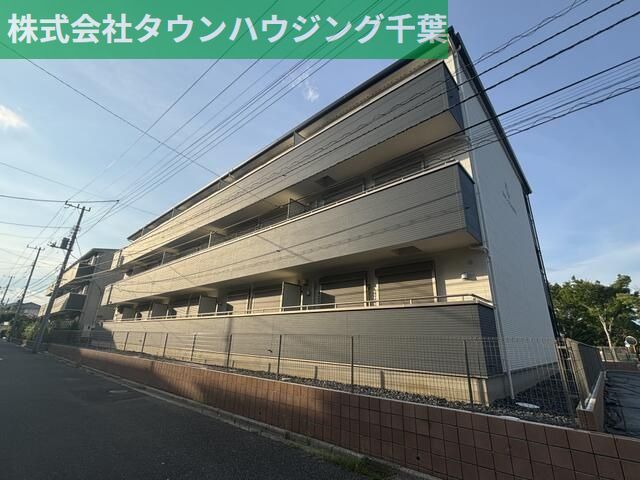 【千葉市緑区おゆみ野のアパートの建物外観】