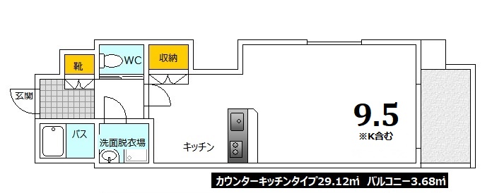 【ライトヒルズ駅北の間取り】