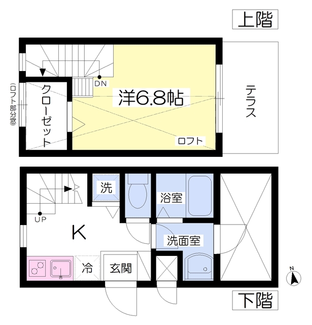 チェスターハウス目白の間取り