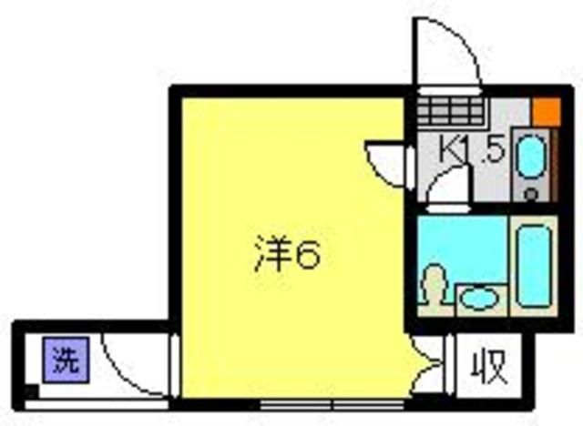 パールメゾン朝日の間取り