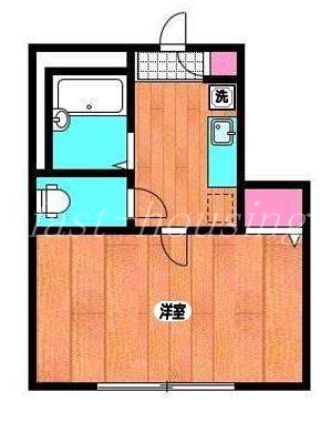 西東京市富士町のアパートの間取り