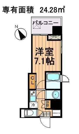 江東区富岡のマンションの間取り