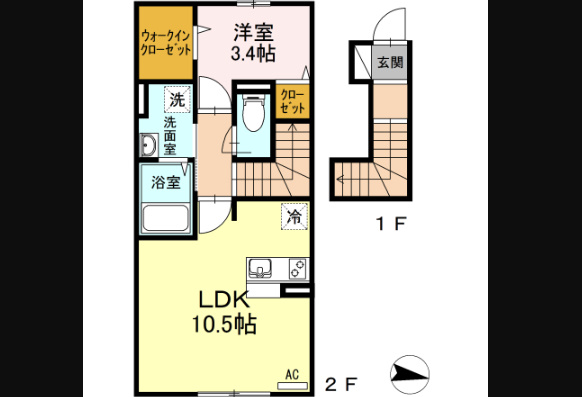 オリオンの間取り