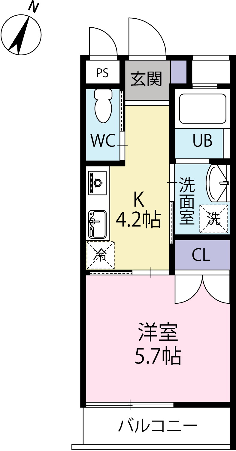 ヴェールヒルズの間取り