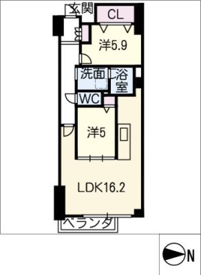 LINEAR STYLE (リニア・スタイル)の間取り