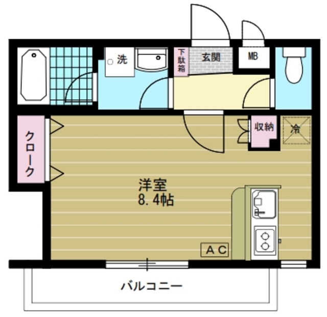 トミボナールの間取り