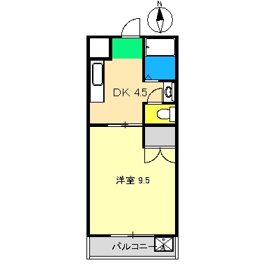 ヴィラまほらの間取り