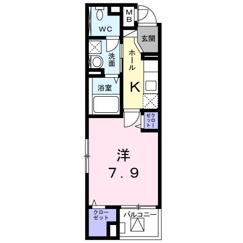 ゴールデンソレイルの間取り