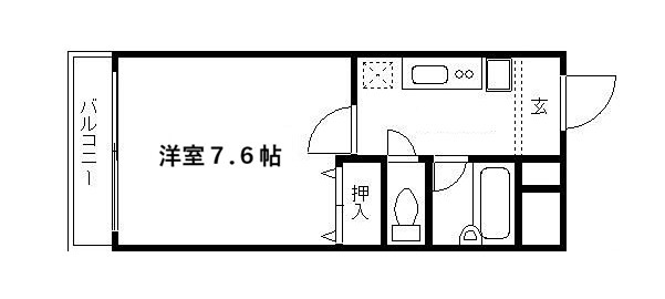 ヴェール一乗寺の間取り