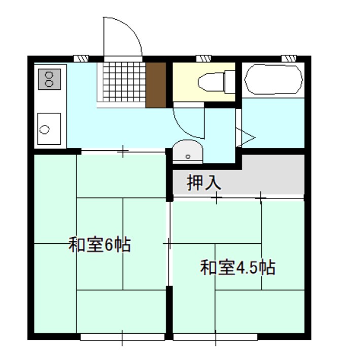 サンシティBの間取り