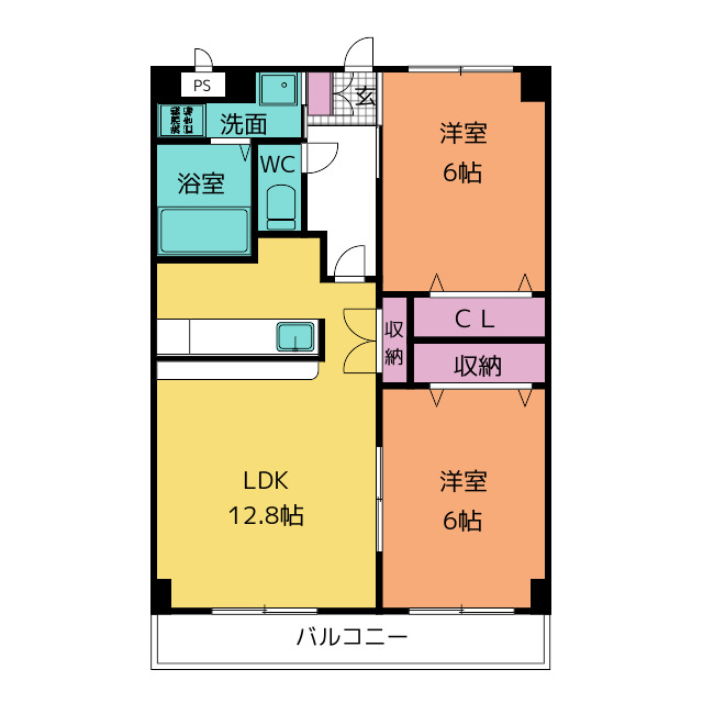 フォレストヒルズ中ノ池の間取り