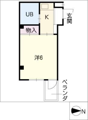 フォーブル御器所の間取り