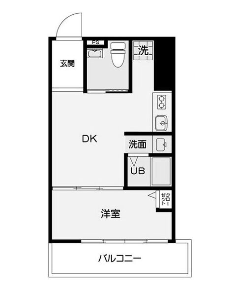 港区南青山のマンションの間取り