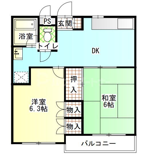 ＳＫＹ ＣＩＴＹの間取り
