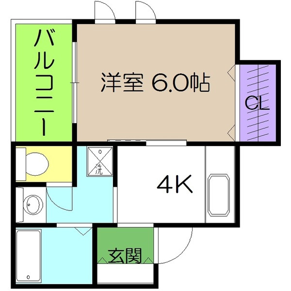 ネオクレメントの間取り